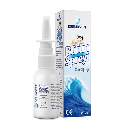 SERUM FİZYOLOJİK BURUN SPREYİ 20 ML DERMOSEPT