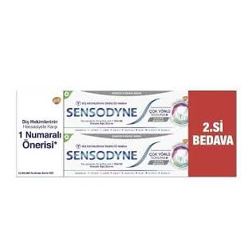SENSODYNE ÇOK YÜNLÜ MACUN 2 Lİ 50 ML