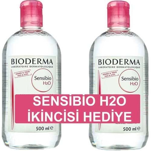 BİODERMA SENSİBİO H2O 500 ML YÜZ TEMİZLEME SUYU 2 Lİ PAKET