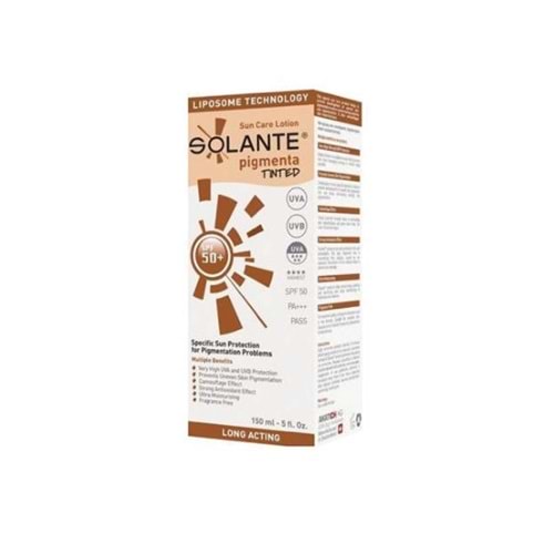 GÜNEŞ KREMİ SOLANTE PİGMENTA TİNTED