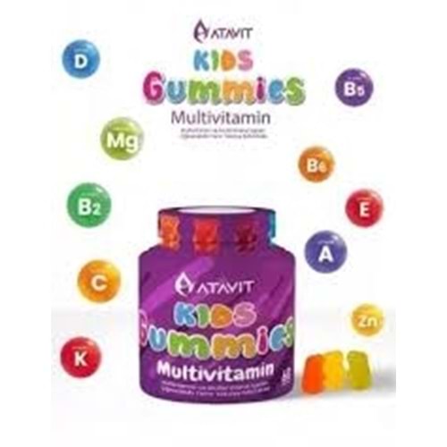 ATAVİT KİDS GUMMİES MULTİVİTAMİN