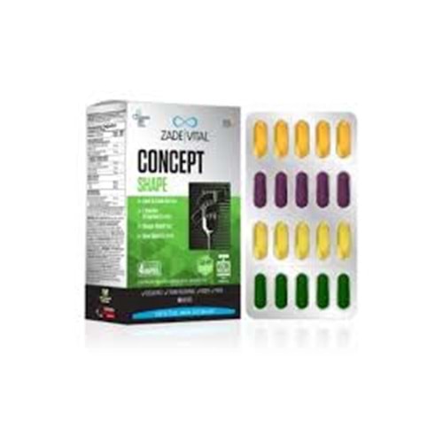 ZADE VİTAL CONSEPT SHAPE 60 KAPSÜL