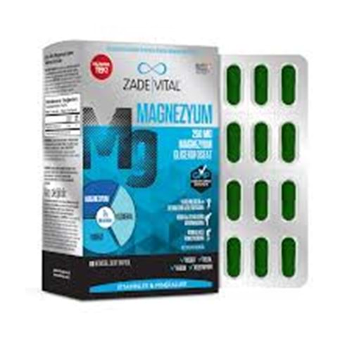 ZADE VİTAL MAGNEZYUM 60 KAPSÜL