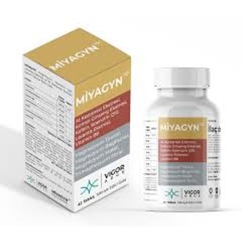 MİYAGYN LAVANTA AT KESTANESİ KOENZİM Q10 42 TABLET MAGNEZYUM