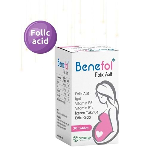 BENEFOL FOLİK ASİT 30 TABLET