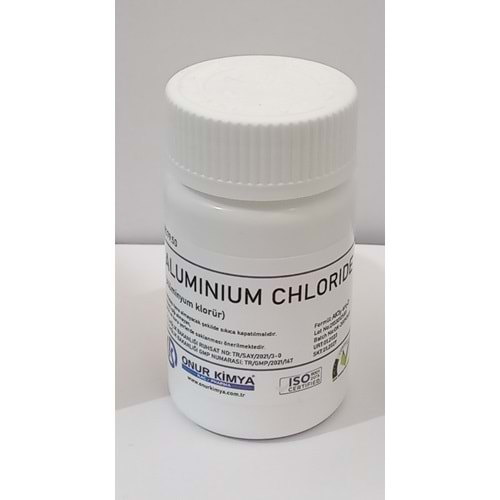 ALUMINIUM CHLORIDE 50 GR (ALÜMİNYUM KLORÜR)