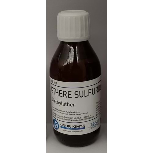 ETHER SULFURIQUE 100 CC