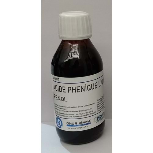 ACİDE PHENİQUE LİO.%90(FENOL)100 ML