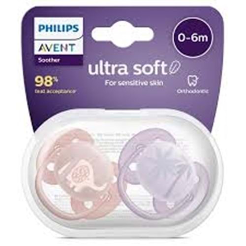 AVENT EMZİK ULTRA SOFT SCF091/09 KIZ 0-6 Ay NO : 0