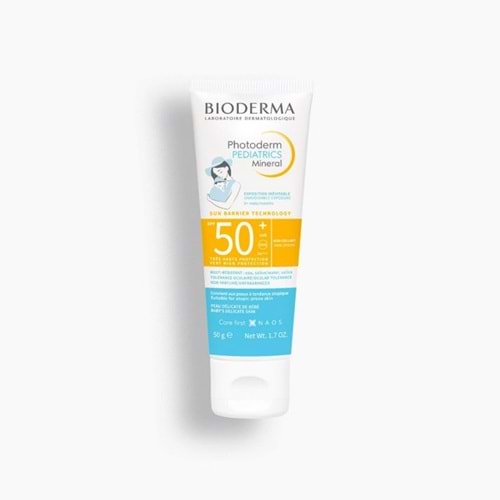 BİODERMA PHOTODERM PEDİATRİC MİNERAL GÜNEŞ KREMİ SPF50+ 50 GR