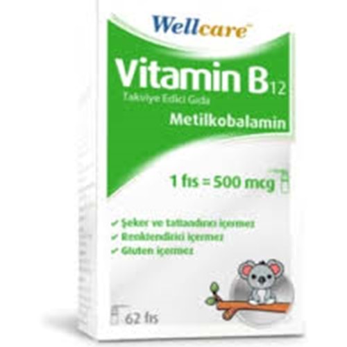 WELLCARE VİTAMİN B12 500 MCG SPREY 5 ML