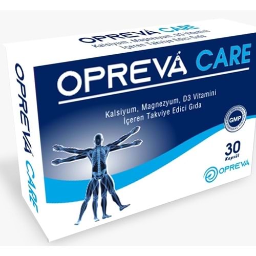 OPREVA CARE 30 TABLET ( KALSİYUM & MAGNEZYUM & VİT.D3 )
