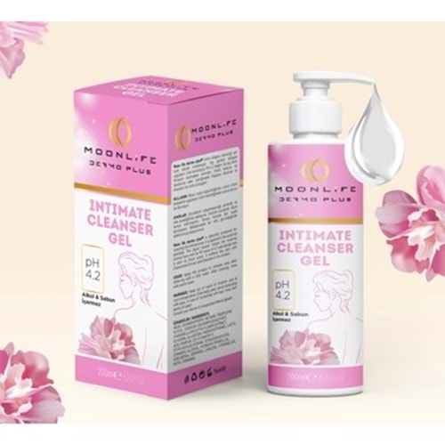 MOON LİFE (DERMO PLUS)İNTİM JEL 200 ML