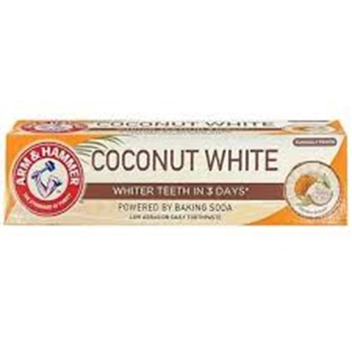 ARM & HAMMER COCONUT WHİTE DİŞ MACUNU 75 ML