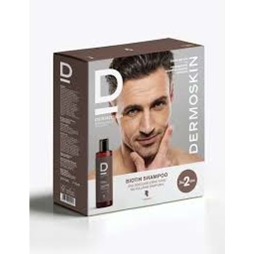 DERMOSKİN BİOTİN ŞAMPUAN 3 AL 2 ÖDE ERKEKLERE ÖZEL 200 ML