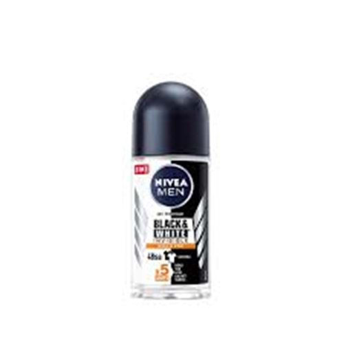 NİVEA ROL-ON DEODORANT 50 ML BLACK&WHİTE MEN