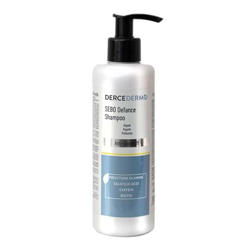 DERCE DERMA SEBO DEFANCE ŞAMPUAN 250 ML ( KEPEK & KAŞINTI & PULLANMA )