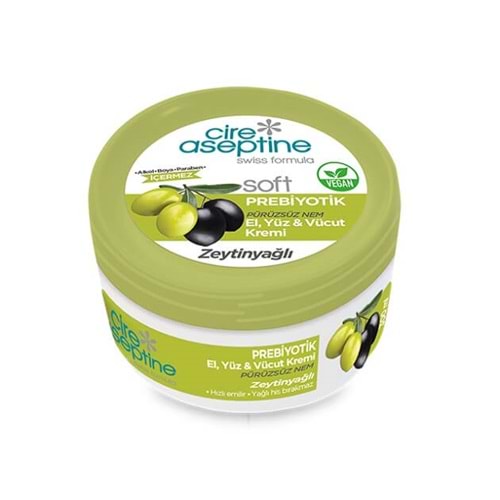 CİRE ASEPTİNE EL YÜZ VÜCUT KREMİ ZEYTİNYAĞI 300 ML