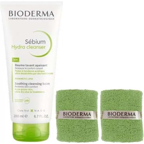 BİODERMA SEBİUM HYDRA CLEANSER 200 ML TEMİZLEME JELİ ( BİLEK HAVLUSU HEDİYELİ ) ( AKNEYE EĞİMLİ CİLTLER İÇİN )