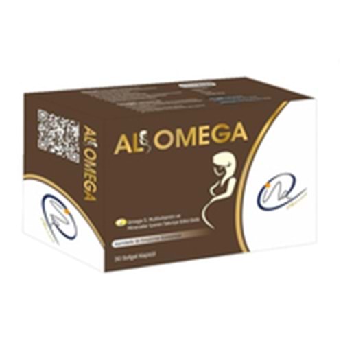 ALOMEGA OMEGA3 MULTİVİTAMİN & MİNERALLER İÇEREN 30 SOFTGEL KAPSÜL