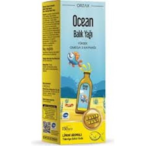 OCEAN ŞURUP LİMON AROMALI 150 ML