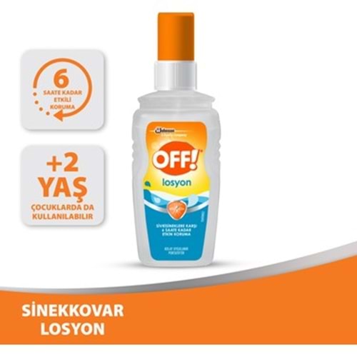 OFF SİNEKKOVAR LOSYON 100 ML