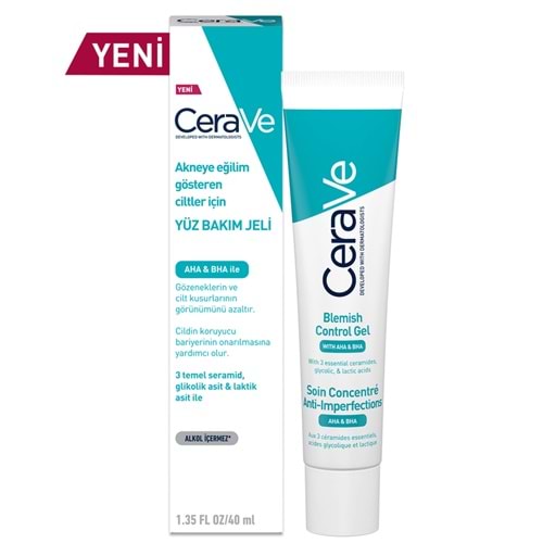 CERAVE AKNEYE EĞİMLİ CİLTLER İÇİN YÜZ BAKIM JELİ 40 ML