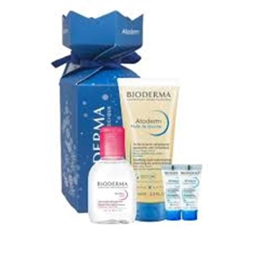 BİODERMA ATODERM YILBAŞI KİTİ (Sensibio H2o 100 ml + Atoderm Shower Oil 100 ml + Atoderm Cream Ultra 8 ml )