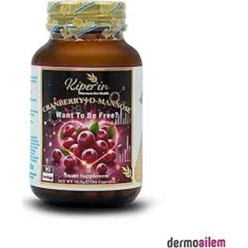 KİPERİN CRANBERRY D-MANNOZ 60 KAPSÜL