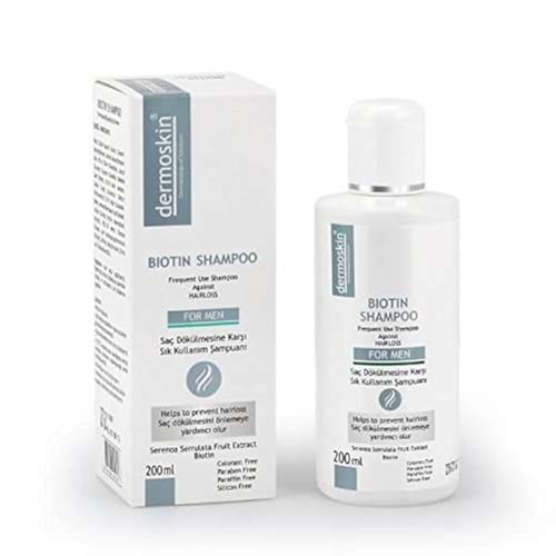 DERMOSKİN BİOTİN ŞAMP ERKEK 200 ML SAÇ DÖKÜLME