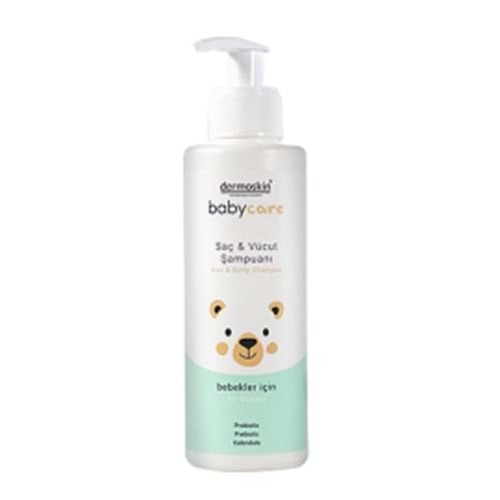 DERMOSKİN BABYCARE SAÇ VE VÜCUT ŞAMP. BEBEKLER İÇİN 230 ML