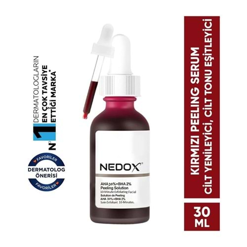 NEDOX AHA BHA PEELİNG SOLUTİON 30 ML