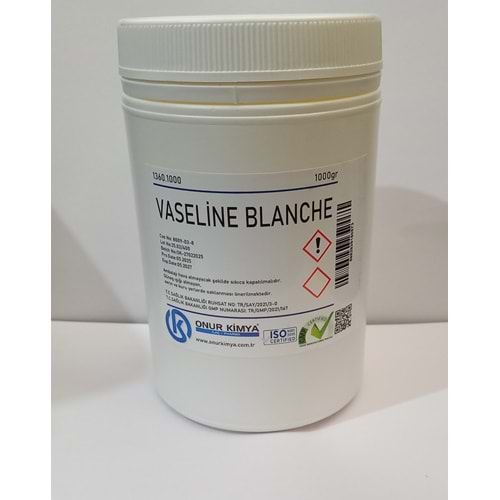 VAZELİN KATI 1000 ML ONUR KİMYA