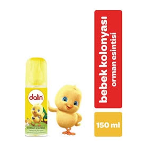 DALİN BEBE 150 ML KOLONYA ORMAN ESİNTİSİ