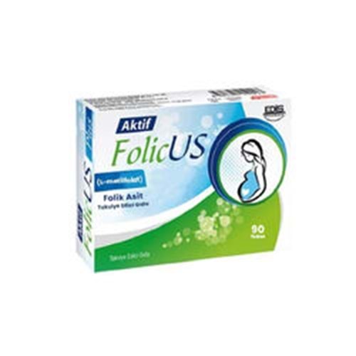 FOLİCUS PLUS 90 TABLET ( FOLİK ASİT & İYOT )