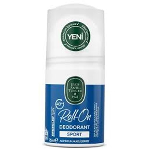 EYÜP SABRİ TUNC. ROLL ON DEODORANT 75 ML SPORT(ERKEK)