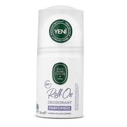 EYÜP SABRİ TUNC. ROLL ON DEODORANT 75 ML PARFÜMSÜZ