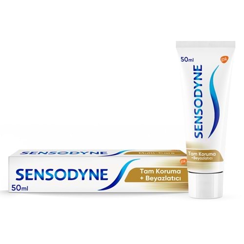 SENSODYNE TAM KORUMA BEYAZLATICI DİŞ MACUNU 50 ML