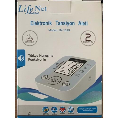 TANSİYON ALETİ LİFE NET KONUŞAN JN-163D