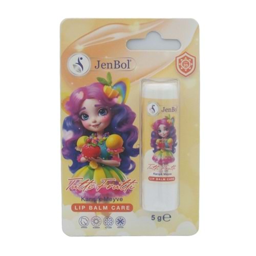 JENBOL LİP STİCK DUDAK KORUYUCU ( KARIŞIK MEYVE ) 5G ÇOCUK