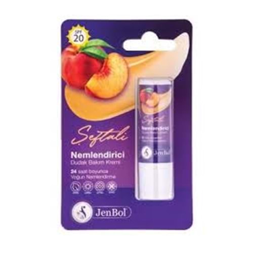 JENBOL LİP STİCK DUDAK KORUYUCU 5 G ( ŞEFTALİ )