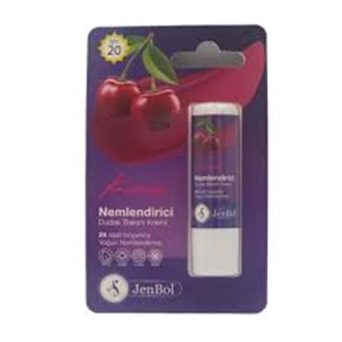 JENBOL LİP STİCK DUDAK KORUYUCU 5 G ( KİRAZ )