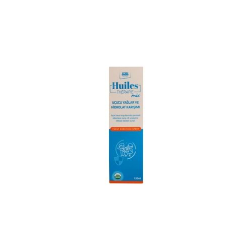 HUILES THEREAPİE MİX VÜCUT UÇUCU YAĞ VE HİDROLAT KARIŞIM 120 ML(VÜCUT KORUYUCU KENE KOVUCU SPREY)