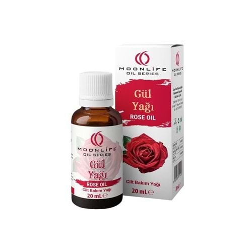 MOON LİFE DOĞAL GÜL YAĞI 20 ML