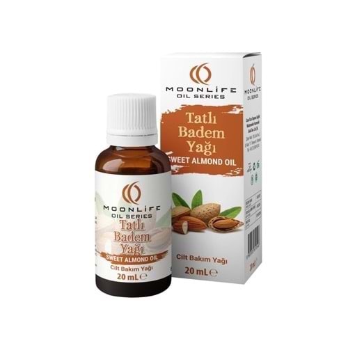 MOON LİFE DOĞAL TATLI BADEM YAĞI 20 ML