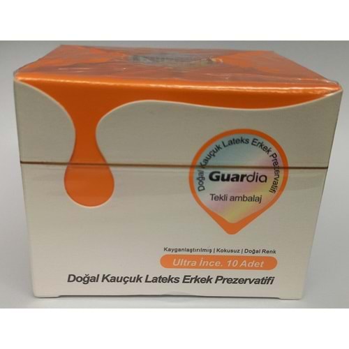 GUARDİA PREZERVATİF 10 LU CONDOM ( ULTRA İNCE )