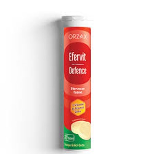 OCEAN EFERVİT DEFENCE EFERVESAN TABLET 20 EFF. ( VİT.C & VİT.D3 & ÇİNKO )