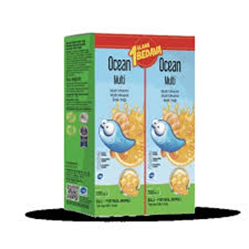 OCEAN MULTİ(BALLI-PORTAKALLI) 150 ML 1 ALANA 1 BEDAVA