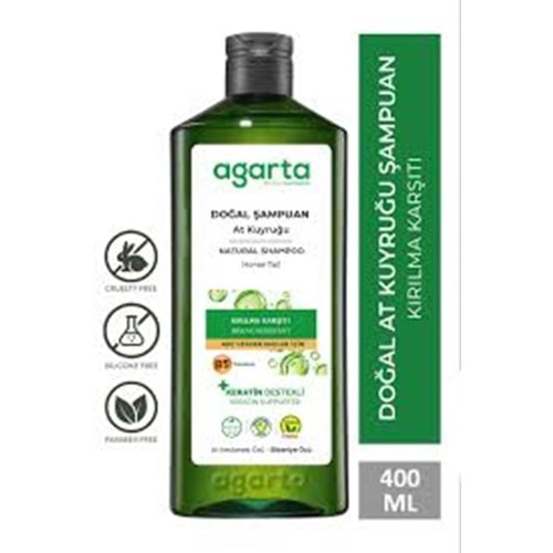 AGARTA DOĞAL ŞAMPUAN AT KUYRUĞU 400 ML