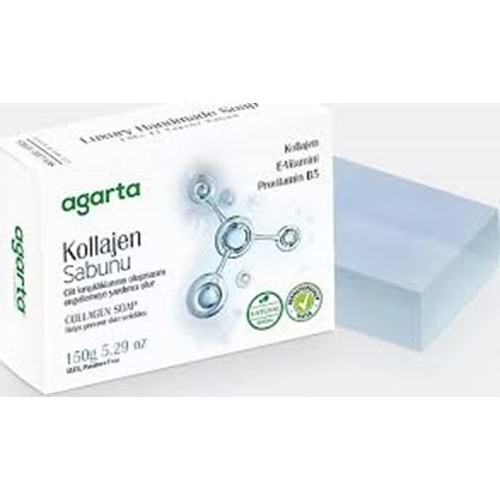 AGARTA DOĞAL CİLT BAKIM SABUNU KOLLAJEN 150 GR